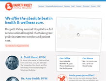 Tablet Screenshot of hvanimalhospital.com